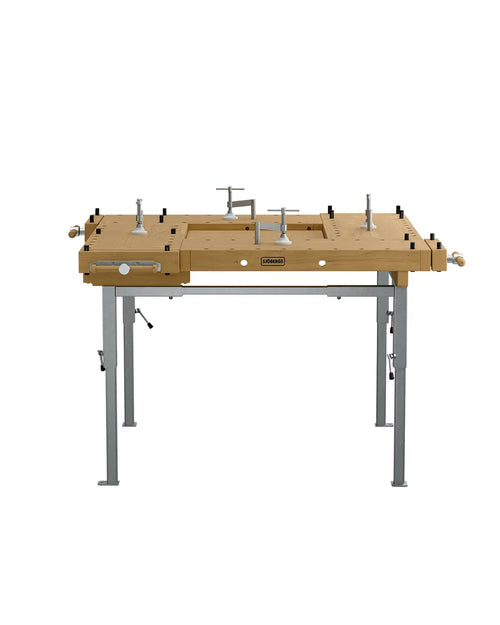 Sjöbergs EDU 1300 with steel trestle 4-station