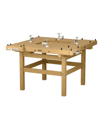 Sjöbergs EDU 1300 with wooden trestle 4-station