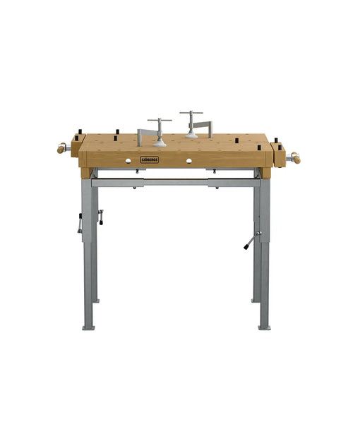 Sjöbergs EDU 1300 with steel trestle 2-station