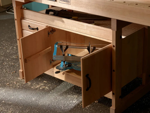 Skåp till arbetsbänkar för proffs