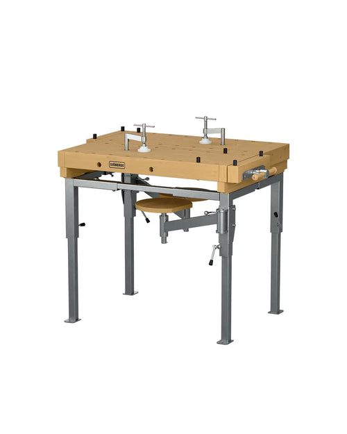 Sjöbergs EDU 1300, komplett 2-grupp med stålstativ och svängpall