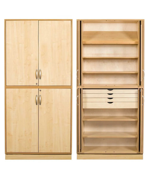 Sjöbergs Cabinet 1, birch doors