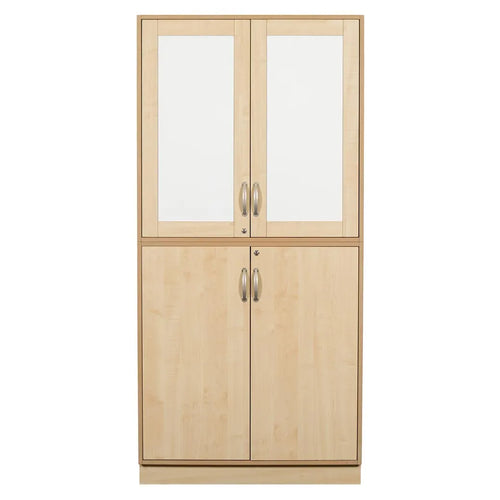 Sjöbergs Cabinet 1, whiteboard/birch doors