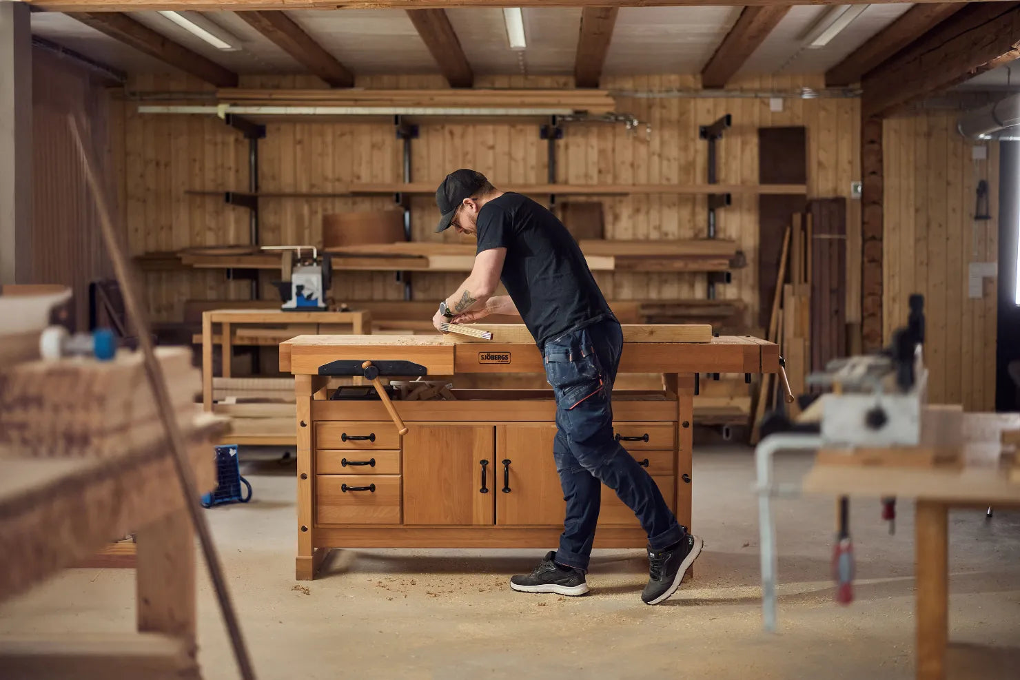 Woodworking workbenches for Craft and Schools – Sjöbergs Workbenches
